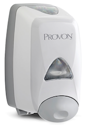 Dispenser for Hand Soap, Gojo FMX Provon, Dove Gray